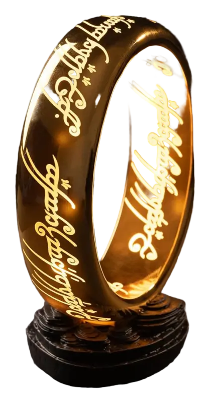 Lámpara de El Señor de los Anillos - El Anillo Único