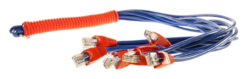 Red LART látigo CAT5 o Nueve Colas