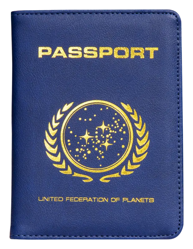 Funda RFID para pasaporte Federación Unida de Planetas