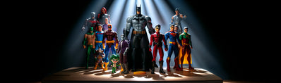 DC Sammelfigur Als 3D-Schaumstoff-Schlüsselanhänger – Batman, Joker, Wonder Woman & Mehr (7,6 Cm)