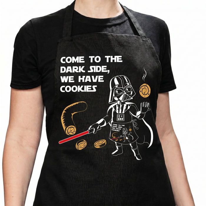 Kitchen and Grill Apron "Come to the Dark Side"