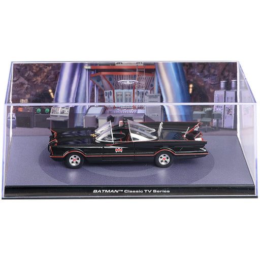 Batmobil-Diorama von der Seite
