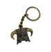 The Elder Scrolls V Skyrim keyring pendant