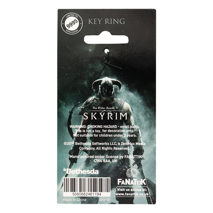 The Elder Scrolls V Skyrim keyring pendant