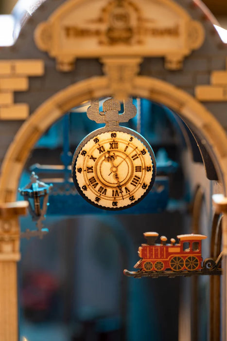 Book Nook Houten Bouwpakket – Tijdreis 