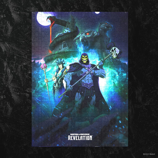 Masters of the Universe Revelation Puzzle Skeletor und Evil-Lyn