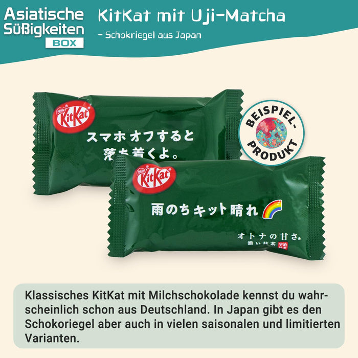 Asiatische Süßigkeiten-Box mit über 30 Sorten