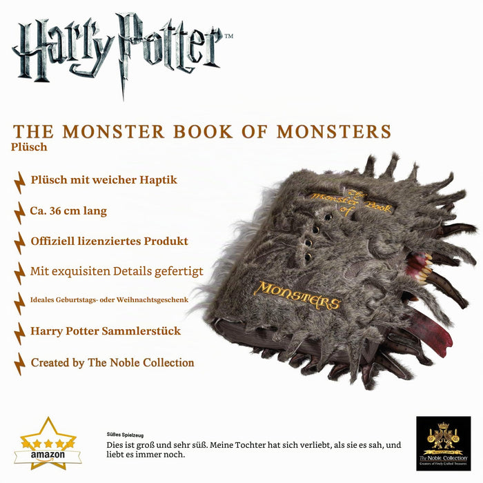Harry Potter pluche knuffel Monsterboek van Monsters