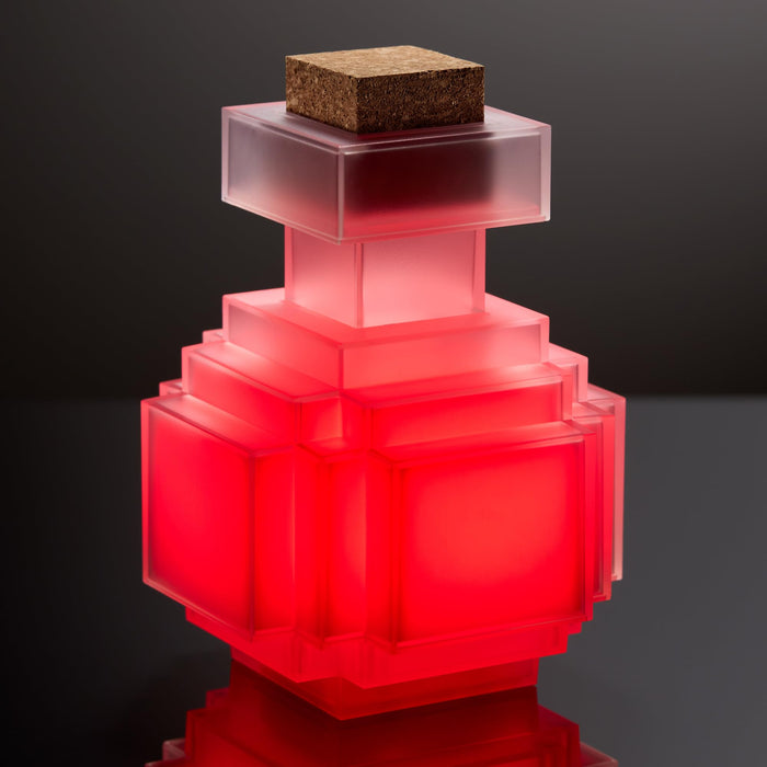 Lampe à changement de couleur de la bouteille de potion Minecraft