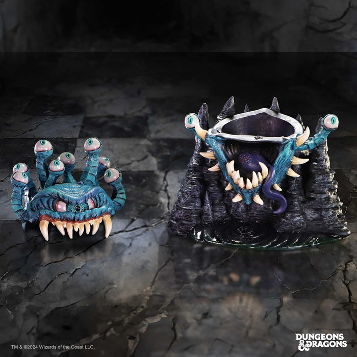 Boîte à dés Beholder Dungeons and Dragons ouverte