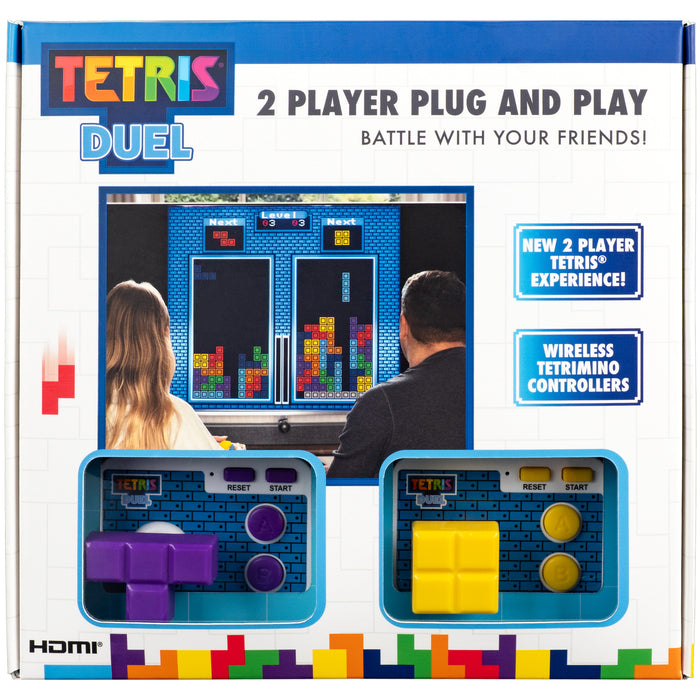 Tetris Duel Consola Plug and Play - Duelo de 2 Jugadores