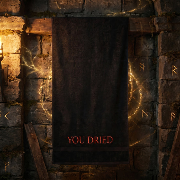 Asciugamano "YOU DRIED"