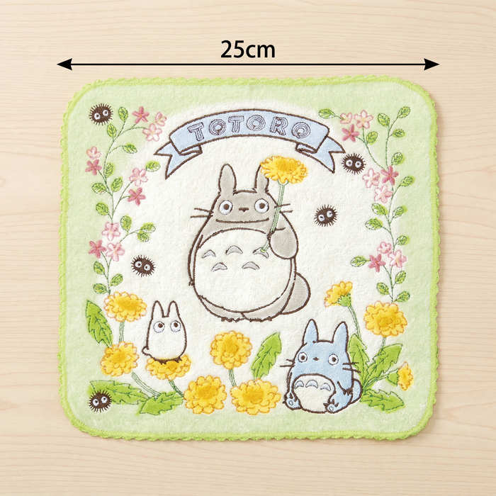 Studio Ghibli My Neighbor Totoro mini towel measurements