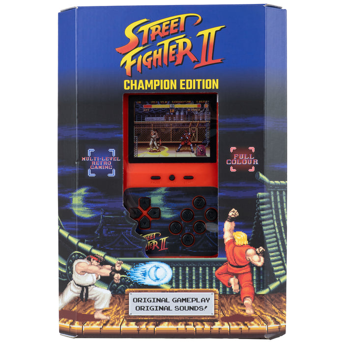 Street Fighter II Handheld - Offiziell lizenzierte Retro-Handkonsole