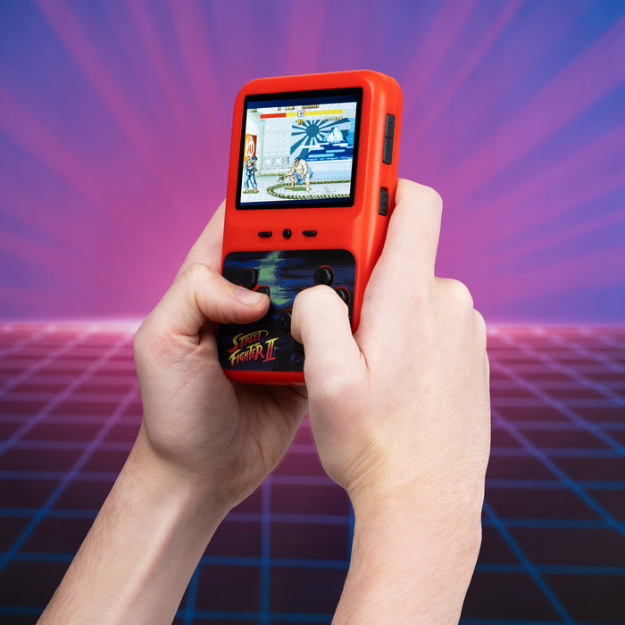 Street Fighter II Handheld - Offiziell lizenzierte Retro-Handkonsole