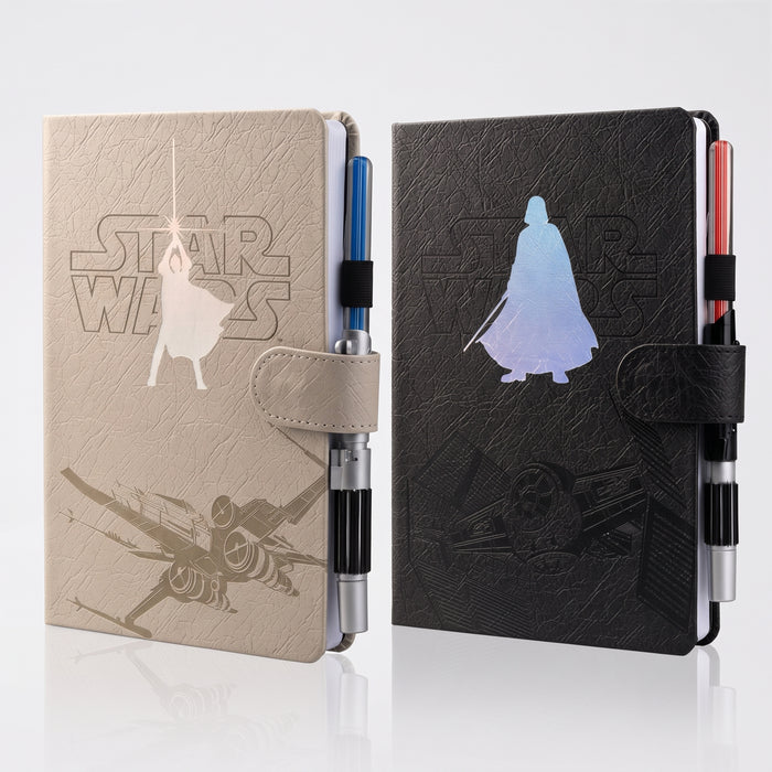 Star Wars Premium Notebook A5 with Lightsaber Pen: all versions