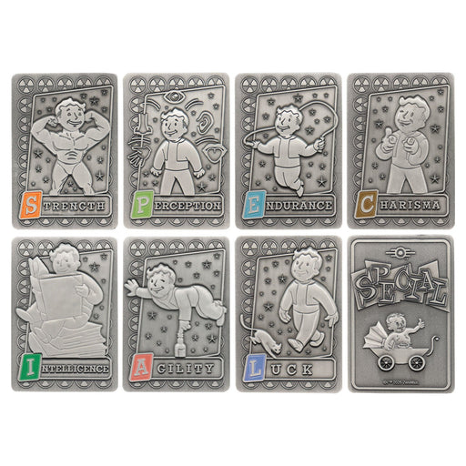Fallout Limited Edition S.P.E.C.I.A.L. Perk Metallbarren + Sammelalbum