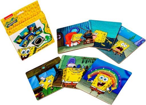 Set de posavasos de memes de SpongeBob SquarePants de 6 piezas