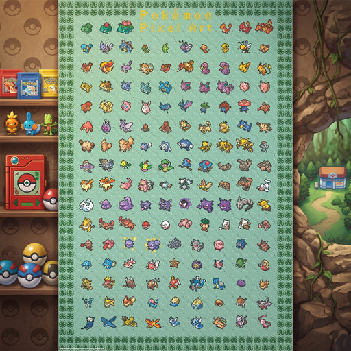 Pokémon Poster Pixel Art