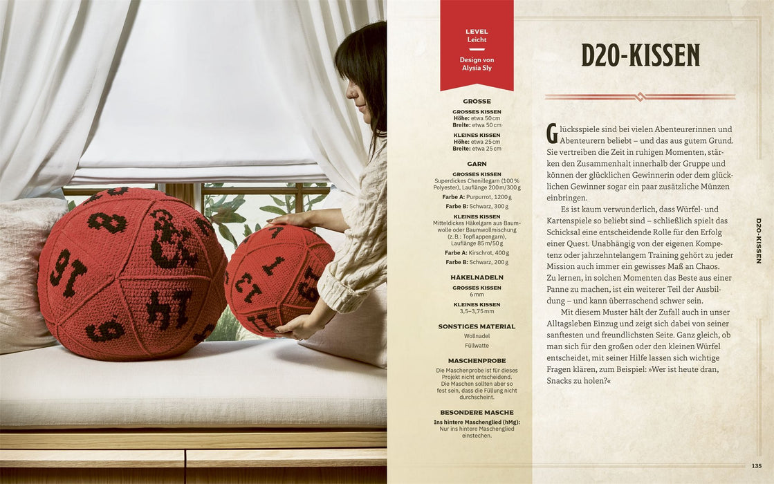 The Official Dungeons & Dragons Crochet Book: Monsters, Magic and Stitches