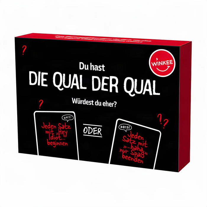 Die Qual der Qual Kartenspiel