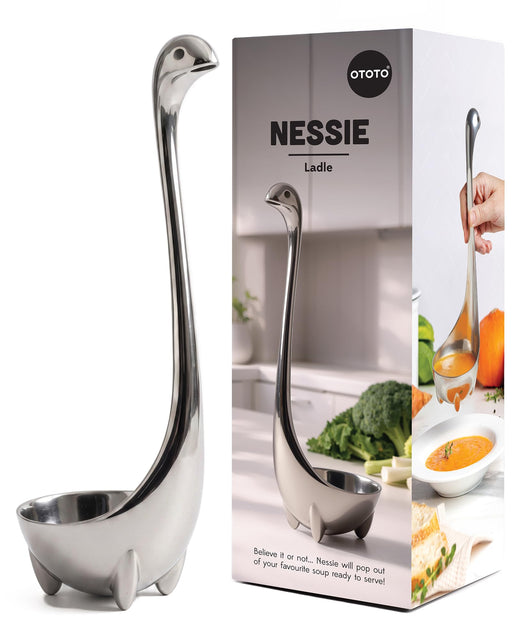 Cucharón Nessie de acero inoxidable