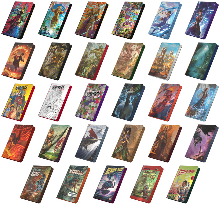Álbum para cartas Ultimate Guard Zipfolio 360 con artwork de sets: todas las variantes