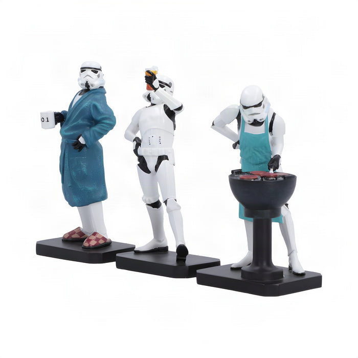 Original Stormtrooper Living for the Weekend 10.5cm Figure Set 3-Pack