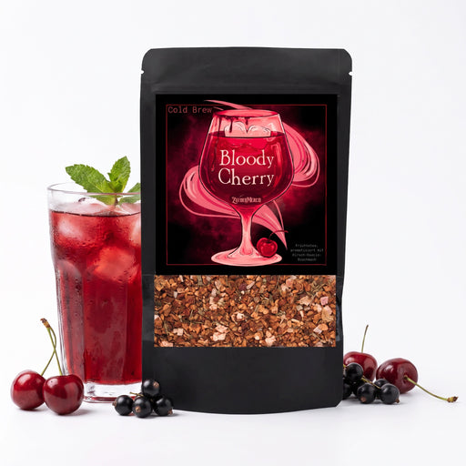 Bloody Cherry Cold Brew Thé - Thé Glacé Cerise Cassis 100g