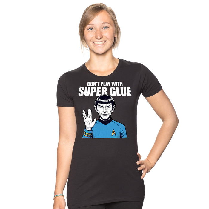 Don't Play With Super Glue - Girlie Frau Lara