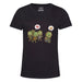 Zombie Vegetarian - Front view Girlie Black