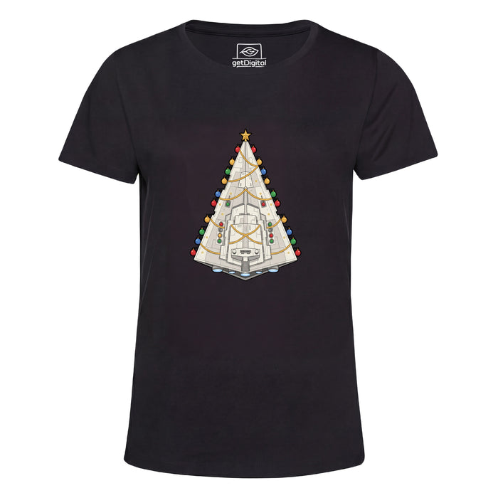 Distruttore di Alberi - Natale secondo il decreto imperiale - Vista Principale Girlie Nero