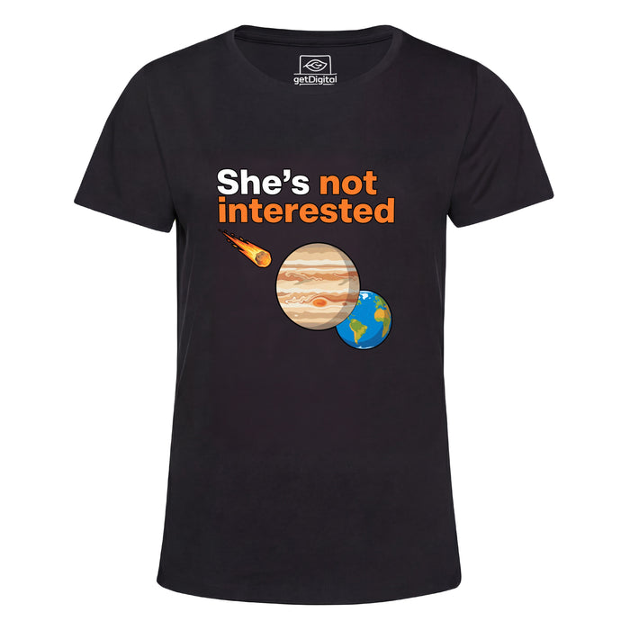 She's not interested - Hoofdweergave Girlie Zwart