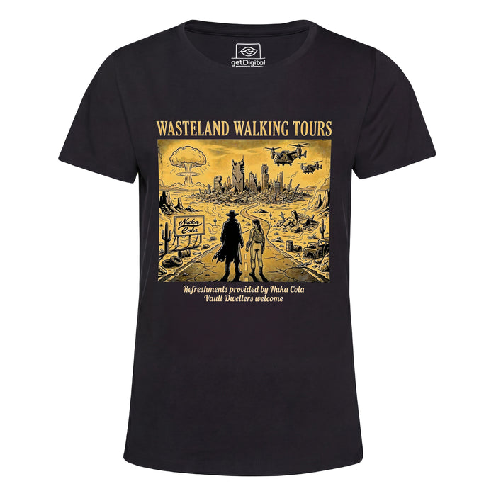 Wasteland Walking Tours - Main view Girlie Black