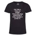 A Joke About Time Travel - Main view Girlie Black