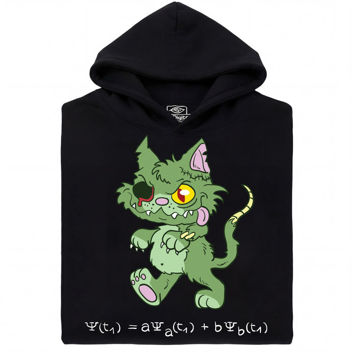 Schrödinger's Cat - Zombie Edition - Main view Hoodie Black