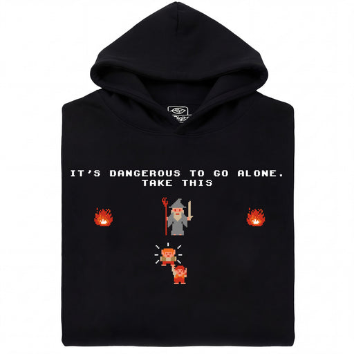 Take this Hobbit - Hauptansicht Hoodie Schwarz