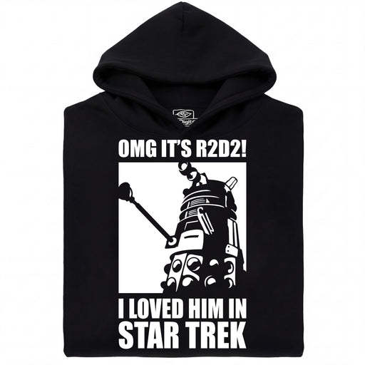 OMG! The Droid you're looking for!  - Hauptansicht Hoodie Schwarz