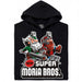 Super Moria Bros - Hoofdaanzicht Hoodie Zwart