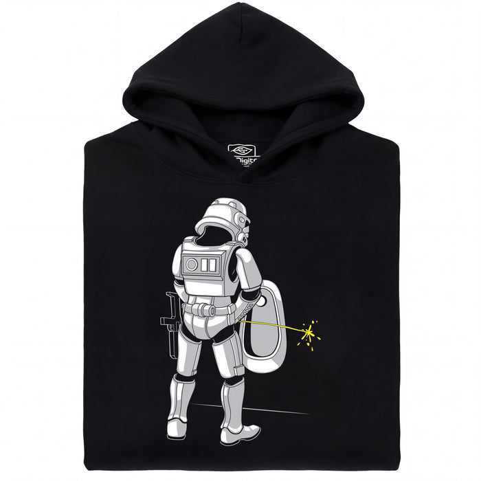 Trooper Aim - Vooraanzicht Hoodie Zwart