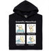 Scientific Meowthod - Vista principal Sudadera Negro