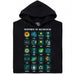 Women in Science - 20 Pioneers of Science - Main view Hoodie Black