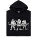 Ctrl Alt Del - La Banda Más Dura del Teclado - Vista Principal Sudadera Negro