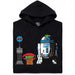 My Neighbour R2D2 - Vista principal Sudadera Negro