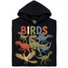BIRDS - Front view Hoodie Black