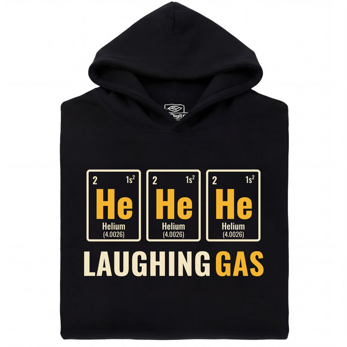 Gas Esilarante - Fronte Hoodie Nero