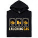 Gas Esilarante - Fronte Hoodie Nero