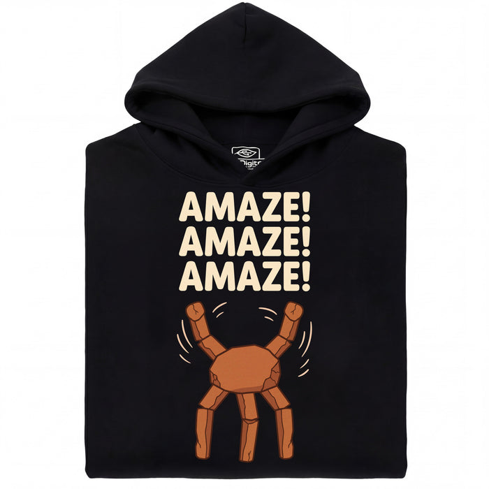 Amaze Amaze Amaze - Vista principale Hoodie Nero