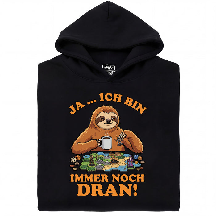 Sì… è ancora il mio turno! - Vista principale Hoodie Nero