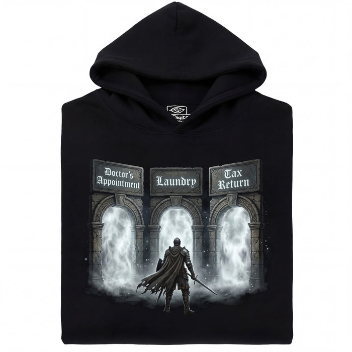 Adult Souls - Hoofdweergave Hoodie Zwart